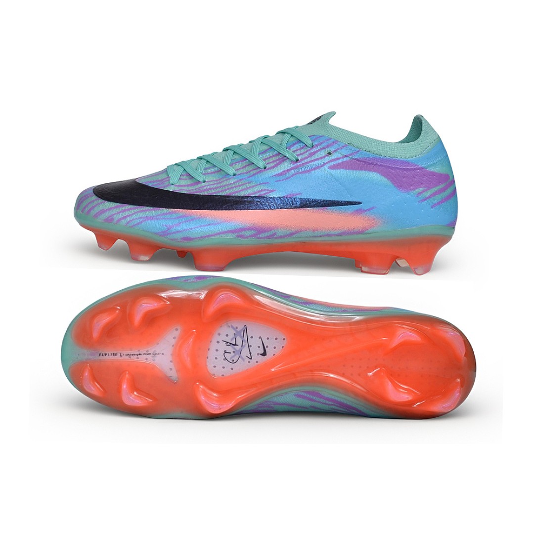 Nike Air Zoom Mercurial Vapor 17 Elite Blue and Purple FG — Bild 6