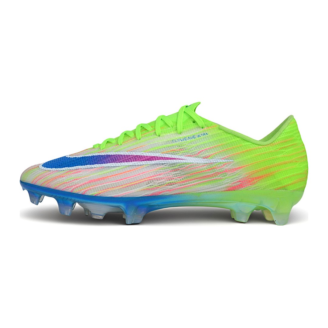 Chuteira Nike Air Zoom Mercurial Superfly 11 Azul, Verde e Rosa Campo FG