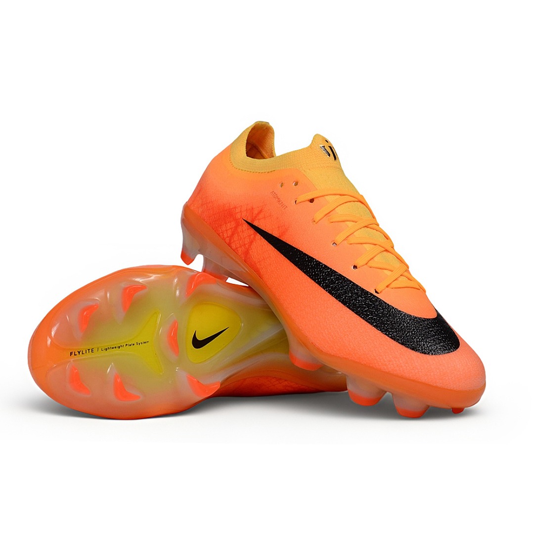 Nike Air Zoom Mercurial Vapor 17 Elite Black and Orange FG — Bild 5