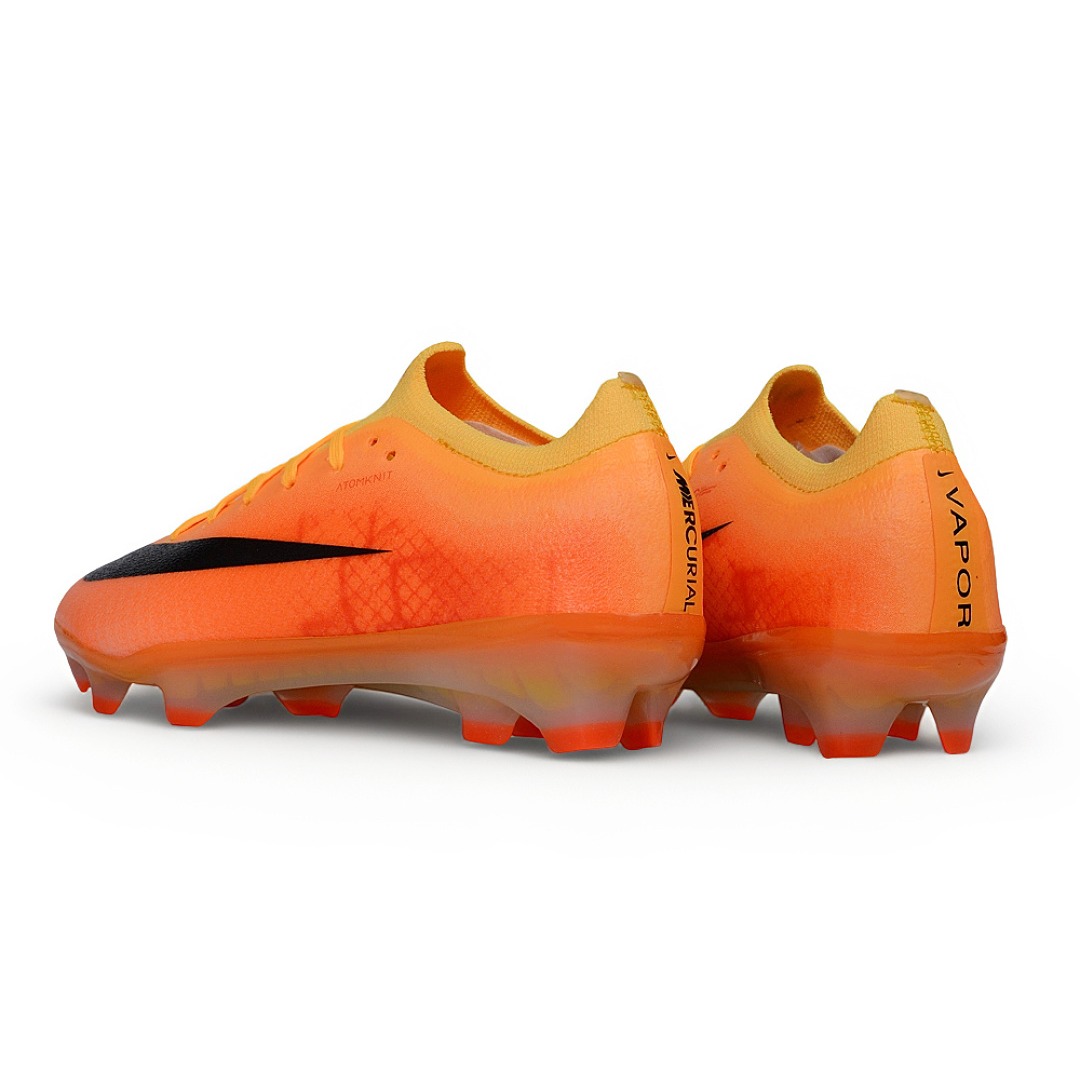 Nike Air Zoom Mercurial Vapor 17 Elite Black and Orange FG — Bild 3